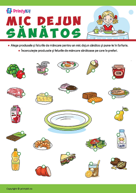 Mic dejun sănătos: alimentație sănătoasă