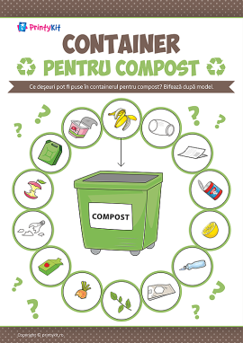Container pentru compost: gândim ecologic