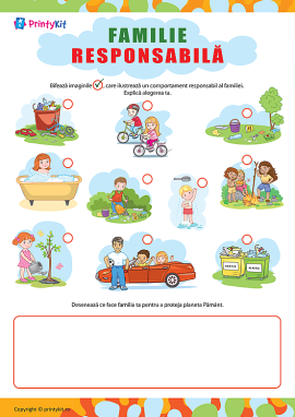 Familia responsabilă: acționăm ecologic