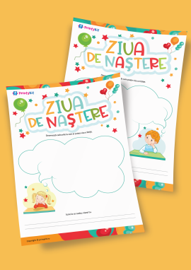Ziua de naștere: imaginăm și desenăm
