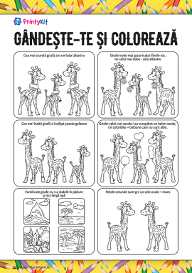 Gândește-te și colorează: gândim logic