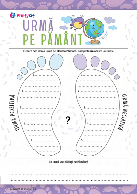 Urmă pe Pământ: gândim ecologic