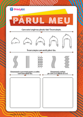 Părul meu: descrierea înfățișării