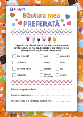 Povestim despre băutura preferată