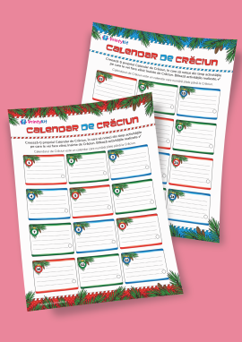 Calendarul de Crăciun: învățăm să planificăm
