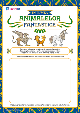 În lumea animalelor fantastice: creăm imagini