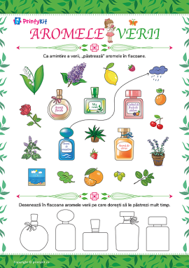 Aromele verii: învățăm mirosurile