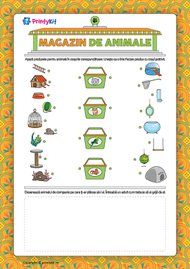 Magazin de animale: îngrijirea animalelor de companie