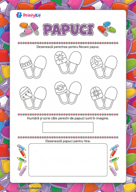 Papuci: pregătirea mâinii pentru scriere