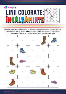 Linii colorate: încălțăminte