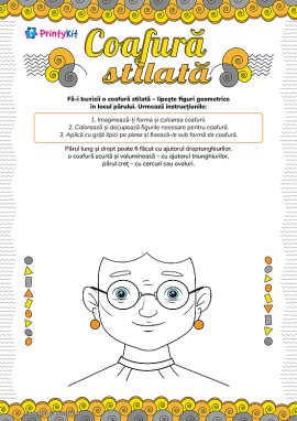 Coafură stilată: creăm o activitate practică