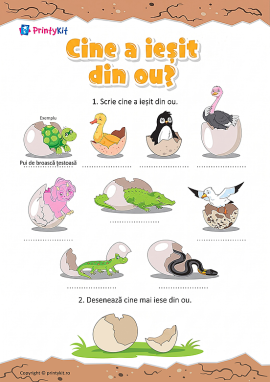 Cine a ieșit din ou?: cunoașterea lumii animalelor