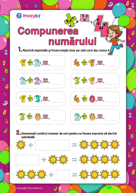 Compunerea numărului 4