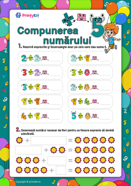 Compunerea numărului 5