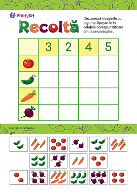 Recoltă: numărăm până la 5