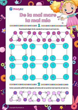 De la mai mare la mai mic: dezvoltăm gândirea logică