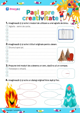 Pași spre creativitate: dezvoltarea gândirii creative