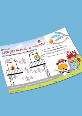 Activitate practică cu plastilină pe tema siguranței la incendiu