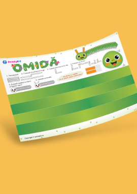 Omida: activitate practică de modelaj din hârtie