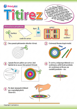 Titirez: jucărie confecționată manual