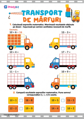 Transport de mărfuri: adunăm și scădem în limitele 20
