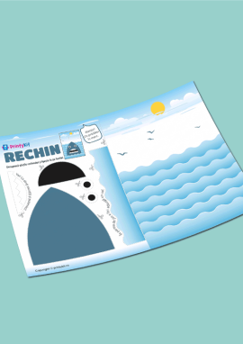 Rechinul: activitate practică din hârtie