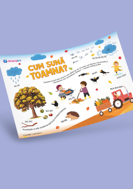 Onomatopee: explorăm sunetele toamnei