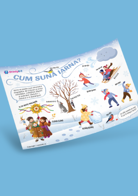 Onomatopee: explorăm sunetele iernii