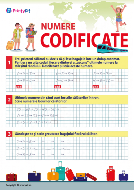 Numere codificate: identificarea tiparelor