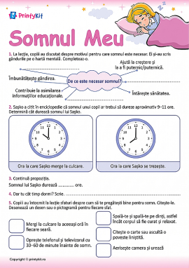 Formăm un obicei sănătos: somnul