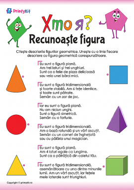 Învățăm să distingem figurile geometrice plane de cele volumetrice în funcție de trăsăturile lor esențiale
