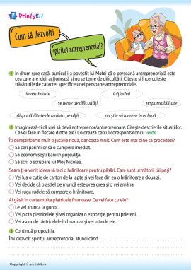 Formarea competențelor antreprenoriale