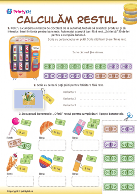 Calculăm restul: formăm educația financiară
