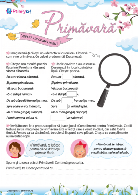Primăvara: observăm și citim