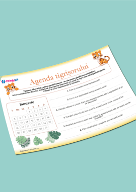 Numărăm zilele în calendar