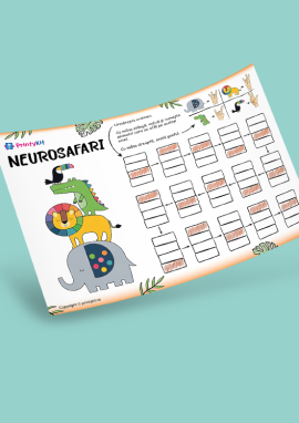 Neurosafari: gândire spațială, praxie digitală și comutarea atenției