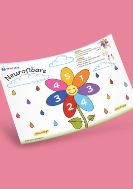 Neuro-floarea: dezvoltăm coordonarea degetelor și abilitatea de distribuire a atenției
