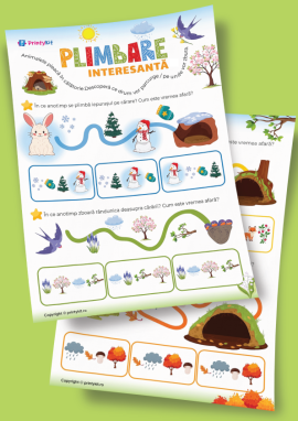 Anotimpurile și vremea: succesiunea lor (pentru copii de 5–6 ani) 