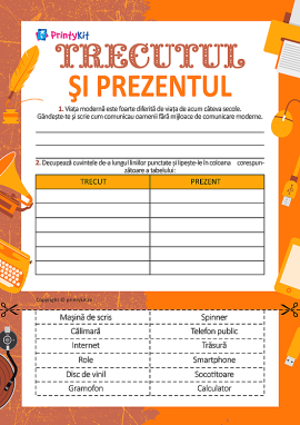 Trecutul și prezentul: îmbogățirea vocabularului