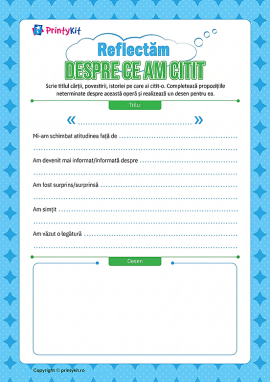 Reflectăm despre ce am citit