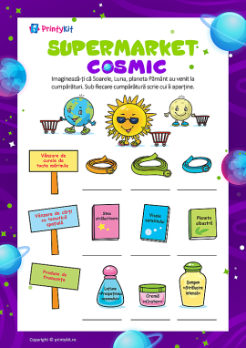 Supermarket cosmic: gândim logic
