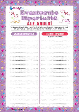 Analizăm evenimentele importante ale anului