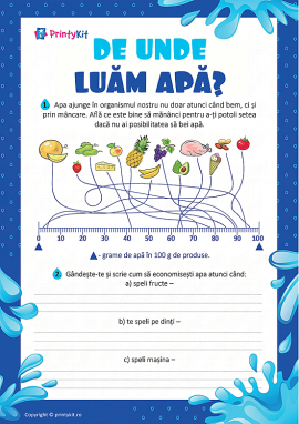 Ne gândim: de unde luăm apă?