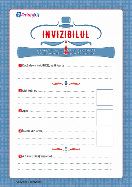 Invizibilul: scriem după indicii