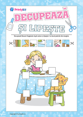 Decupează și lipește: potrivește peticele