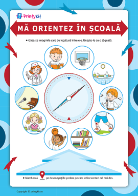 Mă orientez în școală: cunoașterea școlii