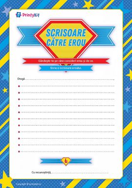 Scriem o scrisoare unui erou