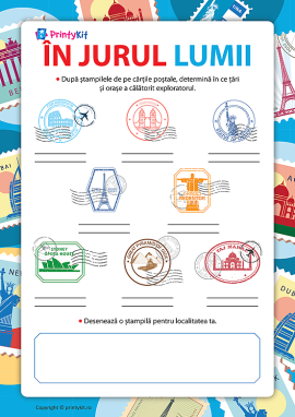 În jurul lumii: o călătorie imaginară