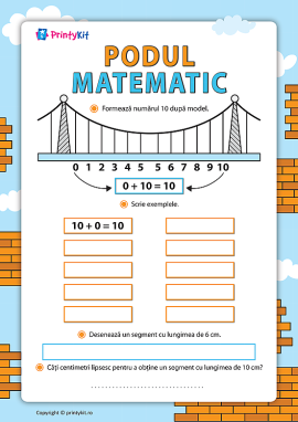 Podul matematic: compunerea numărului 10