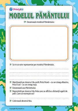 Modelul Pământului: studiem globul pământesc